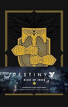 destiny rise of iron blank hardcover sketchbook 1st edition insight s 160887916x, 978-1608879168