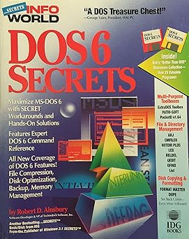 dos 6 secrets 1st edition robert d ainsbury 1878058703, 978-1878058706