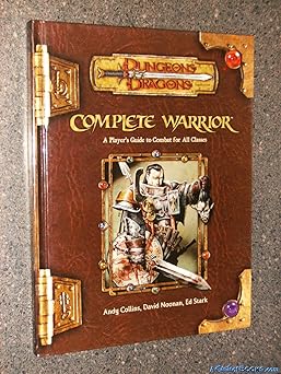 complete warrior 1st edition andy collins ,david noonan ,ed stark 0786928808, 978-0786928804