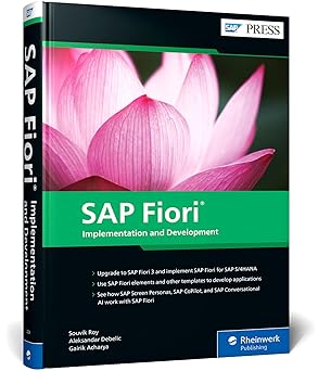 sap fiori implementation and development 1st edition souvik roy ,aleksandar debelic ,gairik acharya