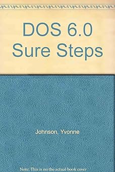 dos 6 suresteps/book and disk 1st edition yvonne johnson 1565292626, 978-1565292628