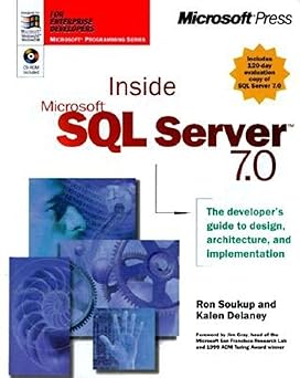 inside microsoft sql server 7 0 1st edition ron soukup ,kalen delaney 0735605173, 978-0735605176
