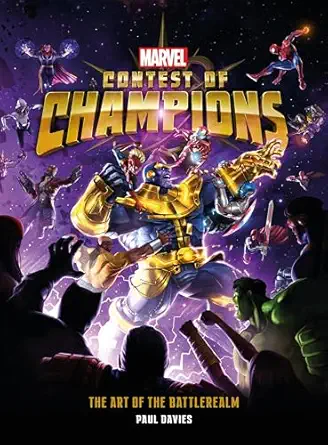 marvel contest of champions the art of the battlerealm 1st edition paul davies 1785659553, 978-1785659553