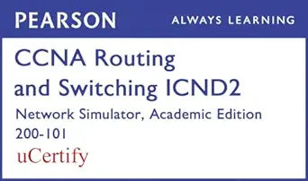ccna rands icnd2 200 101 network simulator   pearson ucertify labs student access card 1st edition wendell