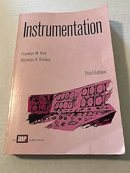 instrumentation 1st edition franklyn w kirk ,nicholas r rimboi 0826934226, 978-0826934222
