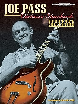 joe pass virtuoso standards songbook collection authentic guitar tab 1st edition joe pass 0769217109,