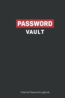 password vault notebook notebook for passwords and notes passwords notebook with organized interior internet