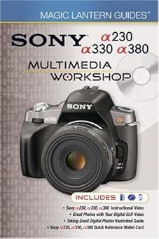 sony a230/a330/a380 multimedia workshop 1st edition lark books 1600596851, 978-1600596858
