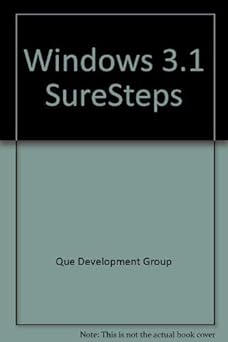 windows 3 1 suresteps/book and disk 1st edition sue plumley 1565292405, 978-1565292406