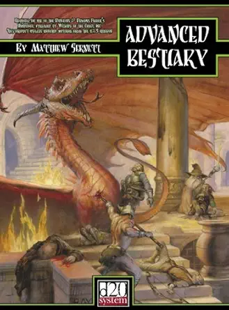 advanced bestiary 1st edition matthew sernett ,william c eaken 1932442162, 978-1932442168