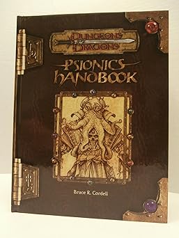 psionics handbook 1st edition bruce r cordell 0786918357, 978-0786918355