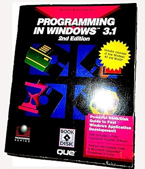 programming in windows 3 1/book and disk 1st edition tim farrell ,runnoe connally 0880227605, 978-0880227605