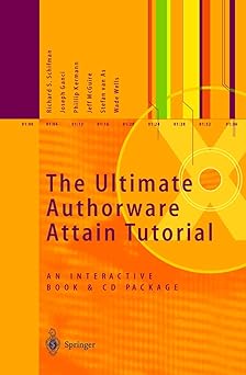 the ultimate authorware attain tutorial an interactive book and cd package 1st edition richard s schifman