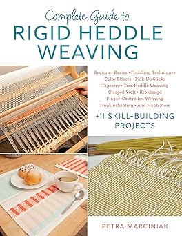 complete guide to rigid heddle weaving beginner basics finishing techniques color effects pick up sticks
