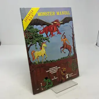 advanced dungeons and dragons monster manual special reference work 1st edition gary gygax ,david c