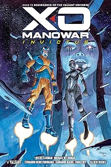 x o manowar invictus 1st edition becky cloonan ,michael conrad ,fernando heinz furukawa 196220149x,