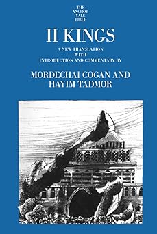 ii kings 1st edition mordechai cogan 0300140746, 978-0300140743