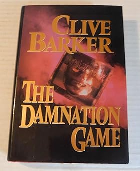 damnation game 1st edition clive barker 0399132783, 978-0399132780