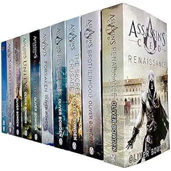 assassina s creed official 10 books collection set 1st edition oliver bowden 912402564x, 978-9124025649