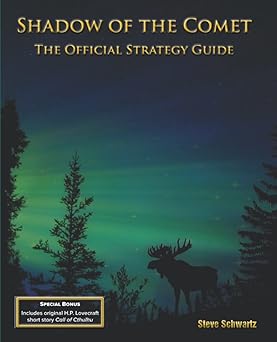 shadow of the comet the official strategy guide 1st edition steve schwartz 1077309341, 978-1077309340