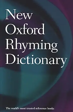 new oxford rhyming dictionary 1st edition oxford languages 0199652465, 978-0199652464