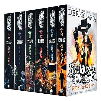 skulduggery pleasant series 6 books collection set by derek landy 1st edition derek landy 9107957785,