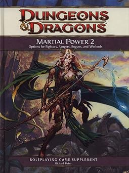 martial power 2 a dandd supplement 1st edition richard baker 0786953896, 978-0786953899