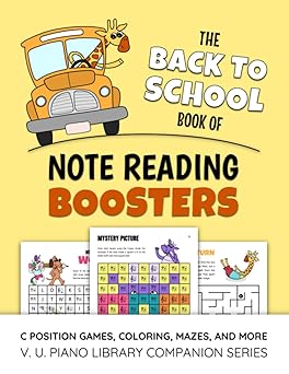 the back to school book of note reading boosters c position games coloring mazes and more 1st edition andrea