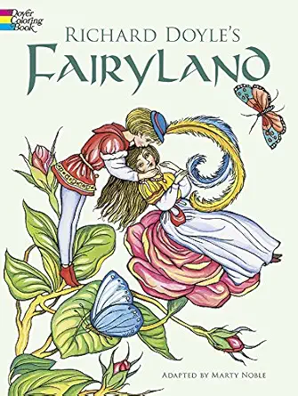 richard doyles fairyland coloring book 1st edition richard doyle ,marty noble 0486423840, 978-0486423845