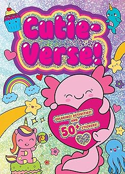 jumbo foil coloring book cutie verse 1st edition editors of silver dolphin books ,daniela massironi