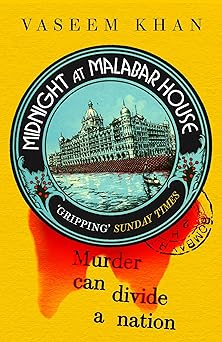 midnight at malabar house 1st edition vaseem khan 1473685508, 978-1473685505