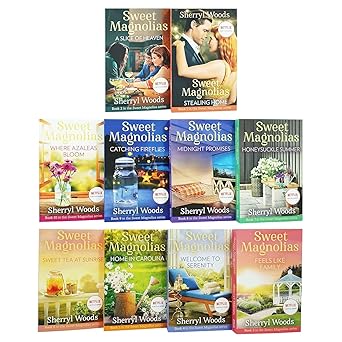 the sweet magnolias series books 1 10 collection set by sherryl woods netflix 1st time trade edition sherryl