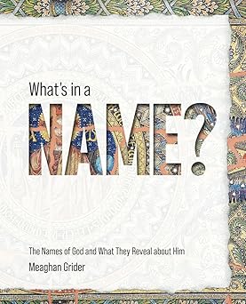 whats in a name the names of god and what they reveal about him 1st edition meaghan grider 1959074326,