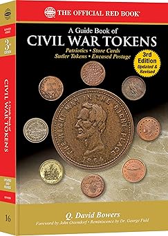 whitmana red book series #16 a guide book of civil war tokens history values collecting 1st edition q david