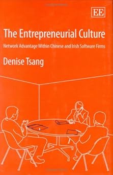 the entrepreneurial culture network advantage within chinese and irish software firms 1st edition denise