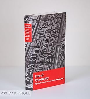 type and typography highlights from matrix the review for printers and bibliophiles 1st edition john randle