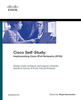 cisco self study implementing cisco ipv6 networks 1st edition regis desmeules 1587142864, 978-1587142864