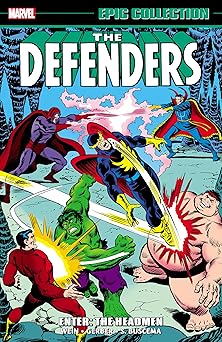 defenders epic collection enter the headmen 1st edition len wein ,marvel various ,sal buscema 1302955314,