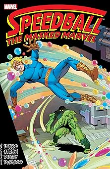 speedball the masked marvel 1st edition steve ditko ,roger stern ,jo duffy 1302918761, 978-1302918767