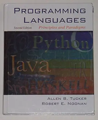 programming languages 1st edition allen tucker ,robert noonan 0072866098, 978-0072866094
