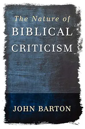 the nature of biblical criticism 1st edition john barton 066422587x, 978-0664225872