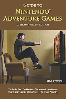 guide to nintendo adventure games 25th 1st edition steve schwartz 1517220912, 978-1517220914