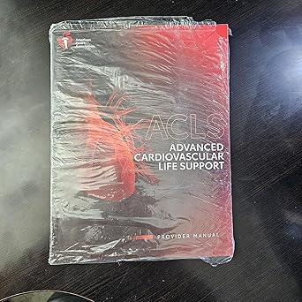 ssn acls provider manual w/reference ca 1st edition aha 1616697725, 978-1616697723