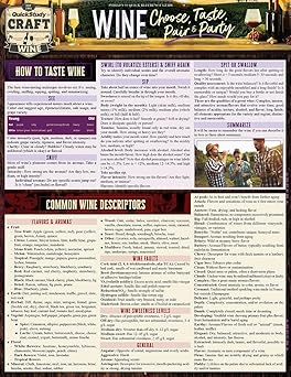 wine choose taste pair and party a quickstudy laminated reference guide 1st edition fred swan 1423236610,