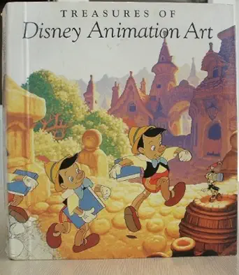 treasures of disney animation art 1st edition robert e abrams 1558593357, 978-1558593350