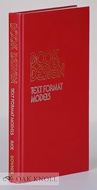 book design text format models 1st edition stanley rice 0835210456, 978-0835210454