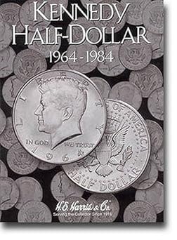 kennedy half dollar folder 1964 1984 1st edition h e harris ,joseph m heery 0937458309, 978-0937458303