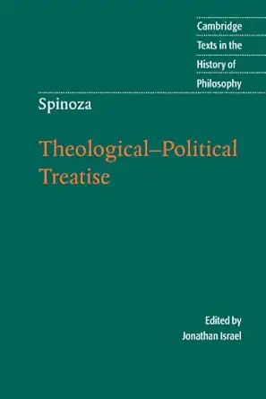 spinoza theological political treatise 1st edition jonathan israel ,michael silverthorne 0521530970,