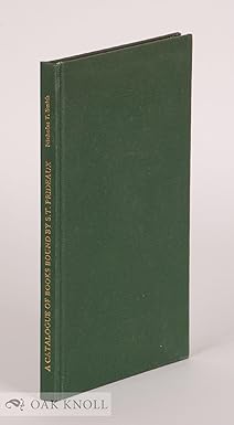 a catalogue of books bound by s t prideaux between mdcccxc and mdcccc with twenty six illustrations 1st
