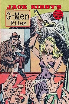 jack kirbys g men files 1st edition mini komix 1387848488, 978-1387848485